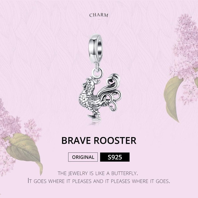 VOROCO Store Charm 925 Sterling Silver Bracelet Necklace Pendant Bead Charms Jewelry Gift for Women Mother Daughter Grandma Family Friends - Image 4